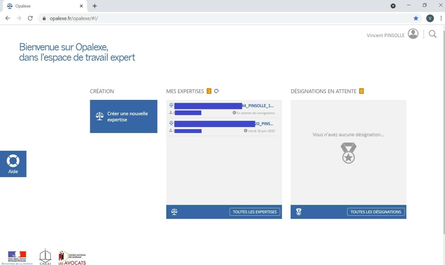 Interface OPALEXE